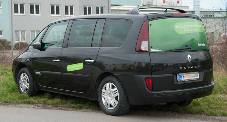 Gestaltung Autobeschriftung - Alexandra Della Toffola