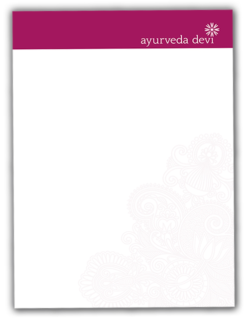 Briefpapier für Arztpraxis, Gestaltung 2012 by Alexandra Della Toffola, Grafikerin