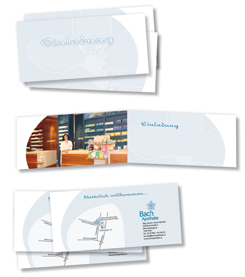 Einladungen für Apothekeneröffnung