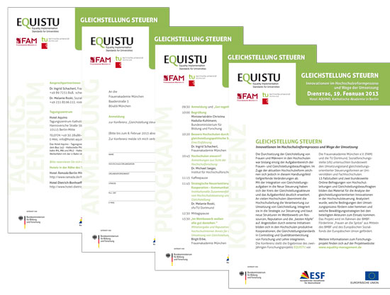 Anmeldungsunterlagen, Akademie Konferenz Folder, Grafik Design alexandra della toffola | grafiker/in in Wien