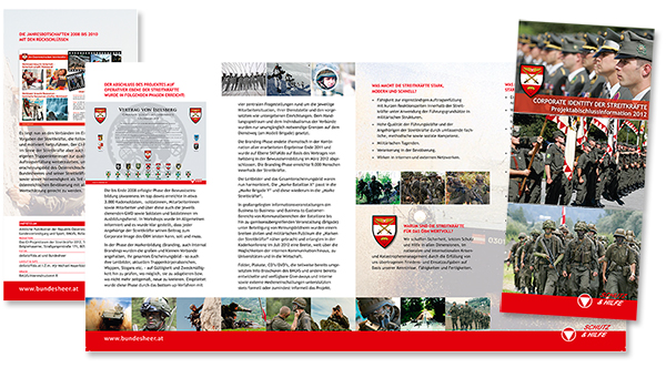 Folder Österreichisches Bundesheer