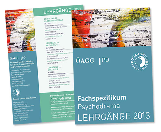 grafische Gestaltung Einlageblätter Din A5, für Folder