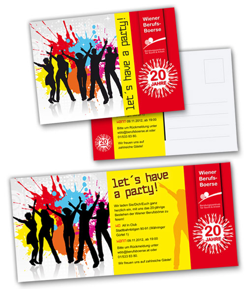 Einladungen Jubiläum