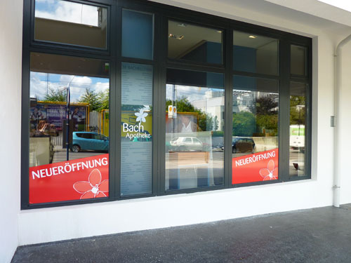 Aussengestaltung Apotheke