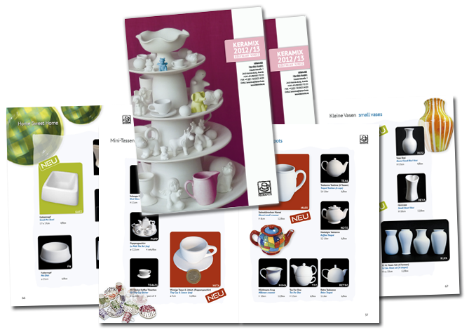 Katalog für Keramik 2011/12, by alexandra della toffola | grafiker/in in Wien