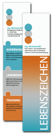 Lesezeichen Training 2012, by alexandra della toffola | grafiker/in in Wien