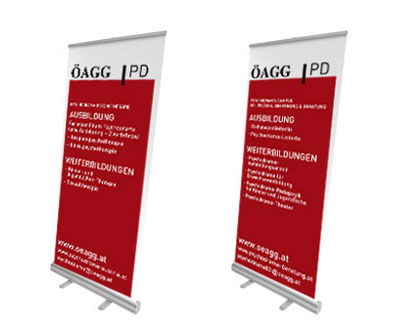 Rollups für Verband, Gestaltung 2012 by Alexandra Della Toffola, Grafikerin