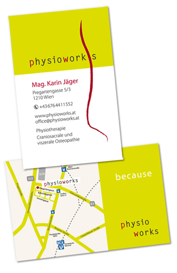 visitkarin physiotherapie, by alexandra della toffola | grafiker/in in Wien