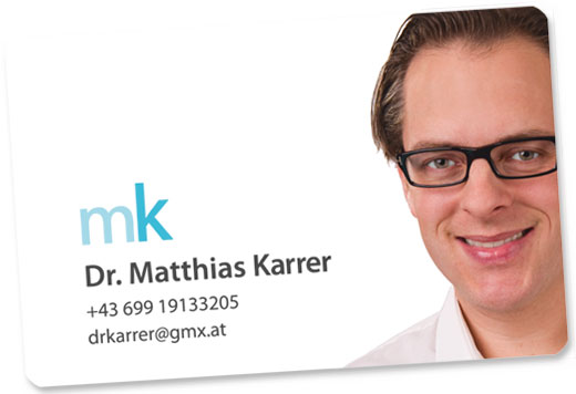 visitenkarten Psychologe, psychologische Praxis,  2010, by alexandra della toffola | grafiker/in in Wien