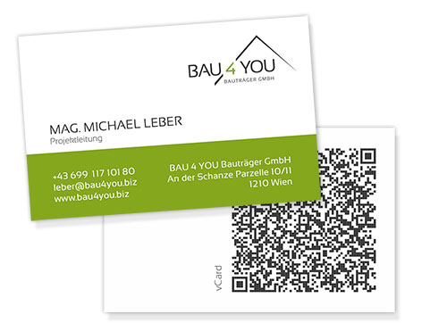 visitenkarte fuer bauträger, by alexandra della toffola | grafiker/in in Wien