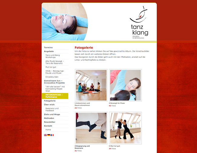 Webdesign Wissenschaftlerin, by alexandra della toffola | grafiker/in in Wien