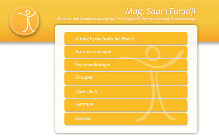 Psychologische Praxis Homepage Webdesign, by alexandra della toffola | grafiker/in in Wien