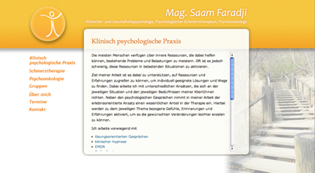 Psychologische Praxis Webdesign